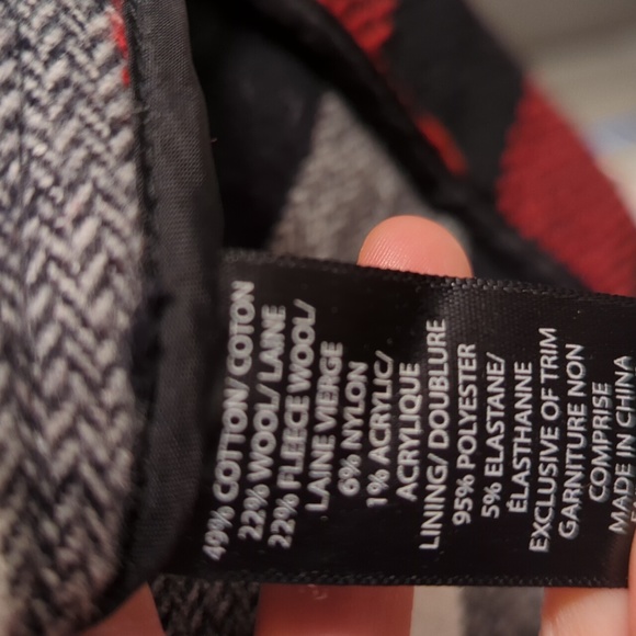 Pink Tartan red buffalo plaid jacket - Picture 8 of 10